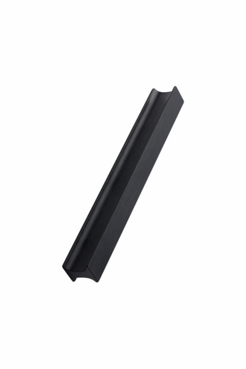 Furnipart - Track - greb i aluminium børstet mat sort CC160+544+1088mm L1200mm H24mm