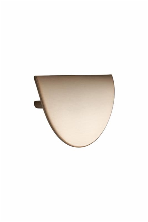 Furnipart - Horizon large - greb i zink børstet messing CC64mm L140mm H28,1mm