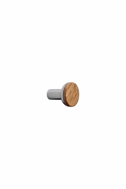 Furnipart - Bis - knop eg og zink H:21mm Ø:24mm
