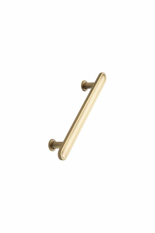 Furnipart - Chateau - greb i zink mørk børstet guld CC128mm L180mm H30mm