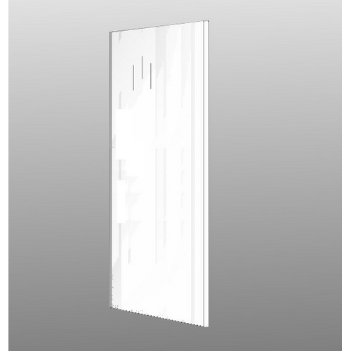 Multi-Living Hvid Eg Melamin Integrerbar skabsgavl 195.2x58cm
