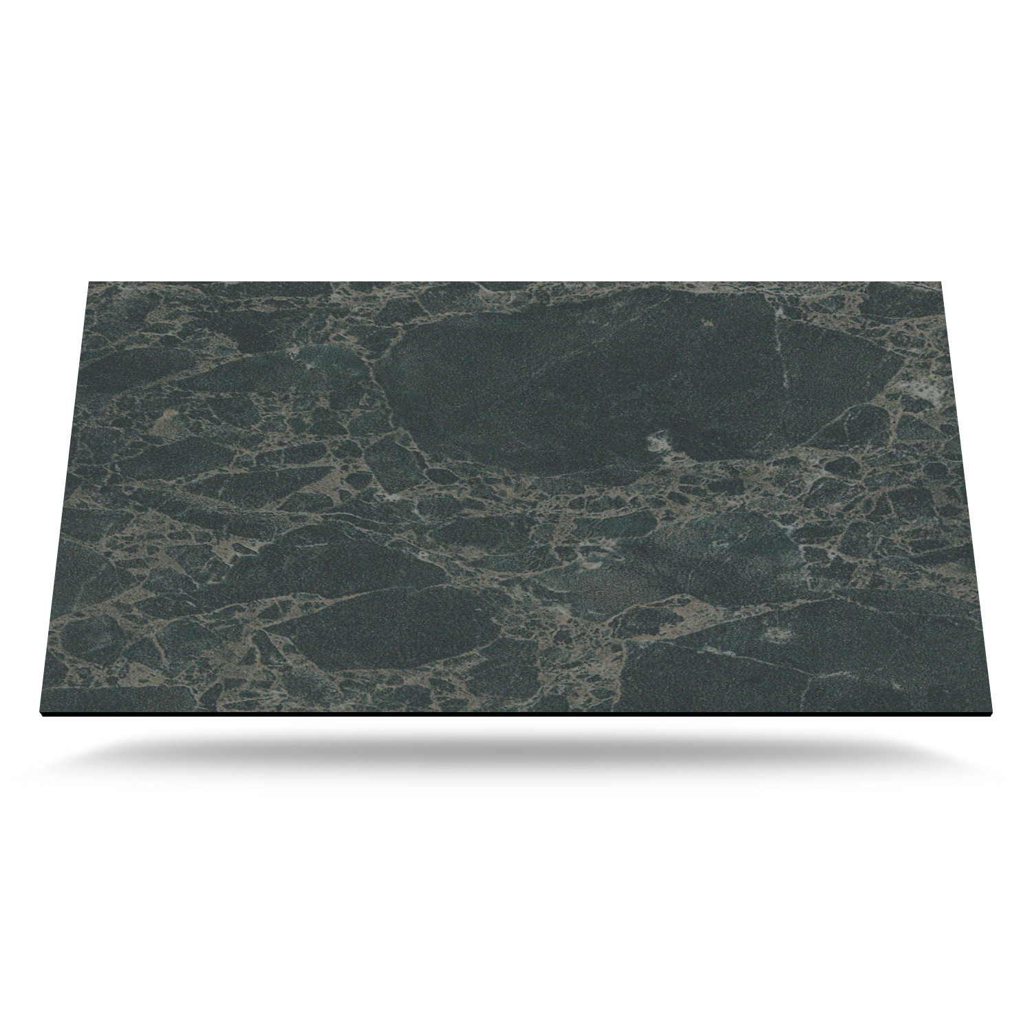 S68025 CM Kings Marble Green m/sort kerne Kompaktlaminat bordplade på mål