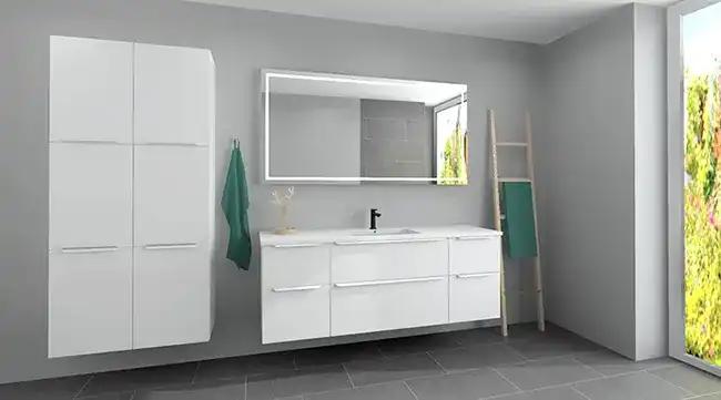 09 hvid højglans