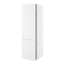 Kitchn Garderobeskab m/1 hylde og 1 bøjlestang med 2-delt låge H:1952 D:580 B:400