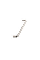 Furnipart - Base - greb i zink inox look CC160mm L172mm B12mm H32mm
