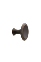 Furnipart - Bell - greb i zink antik brun H32mm Ø42mm