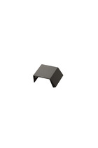 Furnipart - Bench - greb i aluminium børstet mat sort CC20mm L40mm B48,3mm