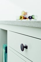 Furnipart - Classic Knob - greb i zink antik brun H28mm Ø34mm