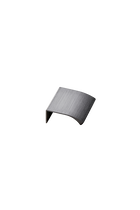 Furnipart - Edge Straight - greb i aluminium Børstet antracit CC20mm L40mm