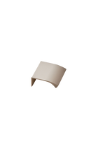 Furnipart - Edge Straight - greb i Aluminium Beige NCS 2005-Y60R m/ Strukt