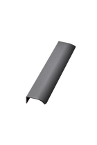 Furnipart - Edge Straight - greb i Aluminium Antracit NCS 8000-N m/ strukt