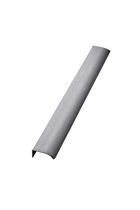 Furnipart - Edge Straight - greb i aluminium Børstet antracit CC2x160mm L3