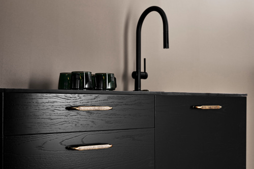 Furnipart - Gate Handle - greb i zink