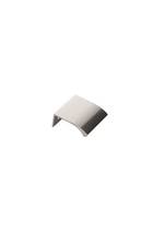 Furnipart - Edge Straight - greb i aluminium blank eloxeret CC20mm L40mm B