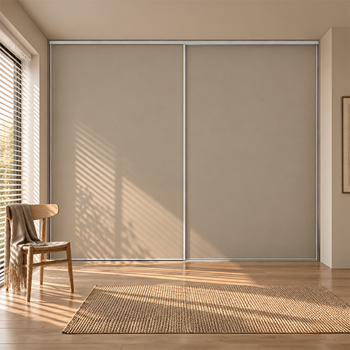 Celebert Modul One skydelåger på mål til garderobe med 2 låger - Total Bredde 82,8 til 240,30 cm