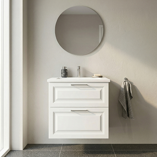 Kitchn BADSÆT 62 CM Hvid Marmorvask