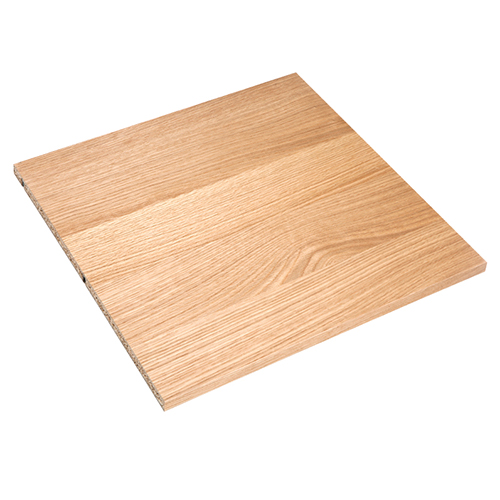 Udvendig gavl med tilpasning - Eg struktur Finér