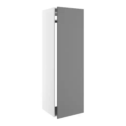 Skabe til montering af køleskab med fladhængsel (door-on-door) - Phoenix Mat Grå