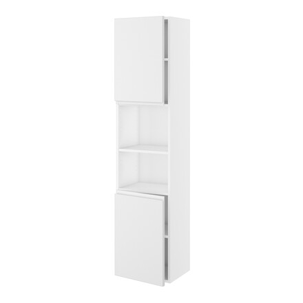 Kitchn Badhøjskab Slimline 2 låger H:1728 D:320 B:400