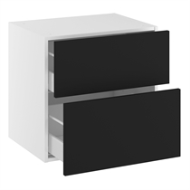 Kitchn Badunderskab lavt m/2 skuffer H:576 D:450 B:1000