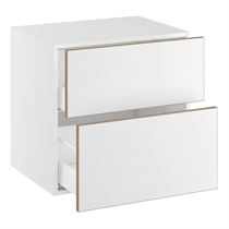 Kitchn Badunderskab lavt m/2 skuffer H:576 D:450 B:1000