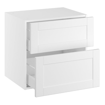 Kitchn Badunderskab lavt m/2 skuffer H:576 D:450 B:1000