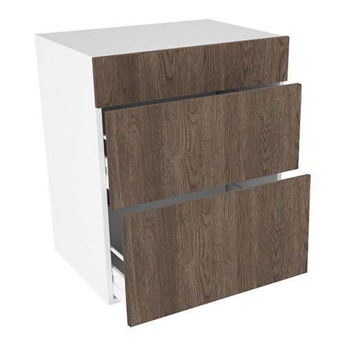 Kitchn Bad vaskeskab m/2 skuffer og sarg H:704 D:450 B:600