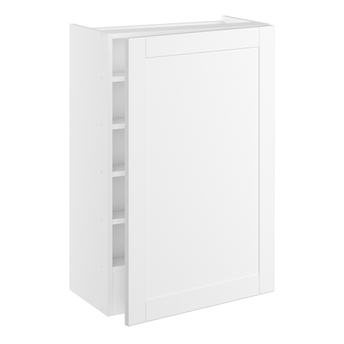 Kitchn Emhætteskab med aftagelig reol , 4 hylder og 1 låge H:896 D:320 B:600