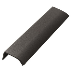 Kitchn Greb Edge Straight 40 mm Børstet sort