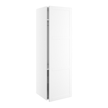 Kitchn Garderobeskab m/2 trådkurve 1 hylde, 1 bøjlestang, 1 konstruktionshylde H:1952 D:580 B:400