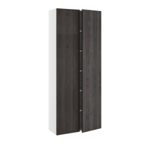 Kitchn 80 cm bredt højskab med 5 hylder