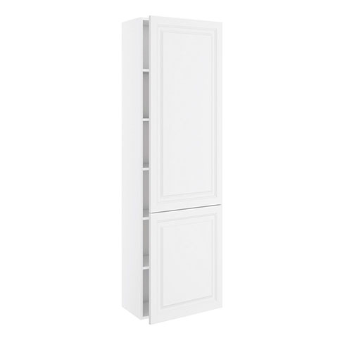 Kitchn Hyldeskab 1/2 dybde 5 hylder og 2-delt låge H:1952 D:320 B:600