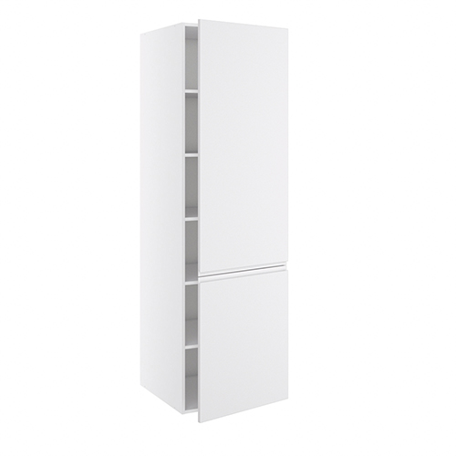 Kitchn Hyldeskab m/5 hylder med 2-delt låge H:1952 D:580 B:400