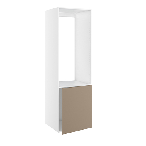 Højskab, t/køl, 700mm låge, hul: 1224mm. H:1952 B:600 D:580