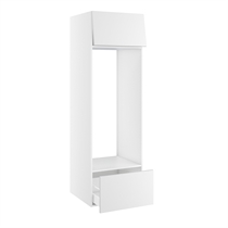 Højskab til køl nichemål 1232x567 mm. Toplåge H:348 og skuffe H:348 H:1952 D:580 B:600