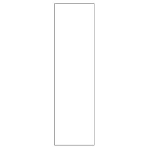 Kitchn Indfarvet højskabsside køkken H:2144mm D:580