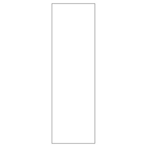 Kitchn Indfarvet højskabsside med udluftning til køl/ovn H:1952mm D:580