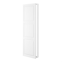 Kitchn Installationsramme, 1 låge (leveres usamlet). H:1952 B:400 D:110
