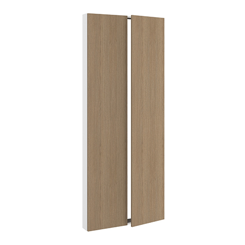 Installationsramme, m/dobbelt låger (leveres usamlet). H:1952 B:800 D:123