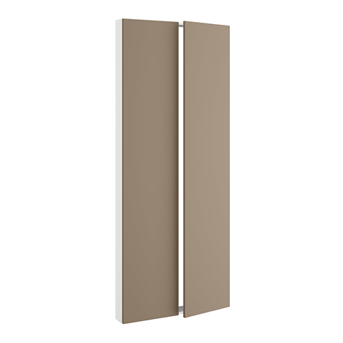 Installationsramme, m/dobbelt låger (leveres usamlet). H:2144 B:1000 D:123