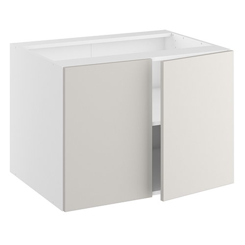 Lavt underskab, m/dobbelt låger, 1 hylde. H:576 B:1000 D:580