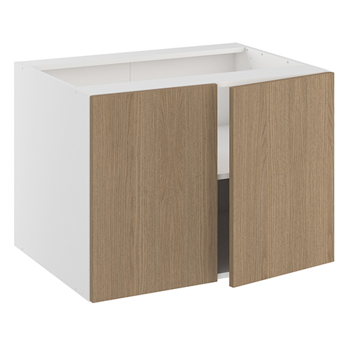 Lavt underskab, m/dobbelt låger, 1 hylde. H:576 B:1000 D:580