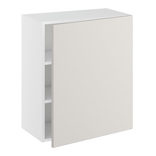 Overskab, 1 låge, 2 hylder. H:704 B:300 D:320