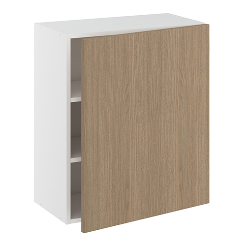 Overskab, 1 låge, 2 hylder. H:704 B:200 D:320