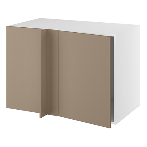 Hjørneindstiksskab, 496mm låge, blændplade, m/ 1/2 karrusel (min. 1150mm fra væg). H:704 B:1000 D:580