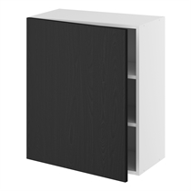Kitchn Hyldeskab 1/2 dybde, 2 hylder og 1 låge H:704 D:320 B:400