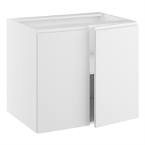 Kitchn Hyldeskab 1 hylde og 2 låger H:704 D:580 B:1000