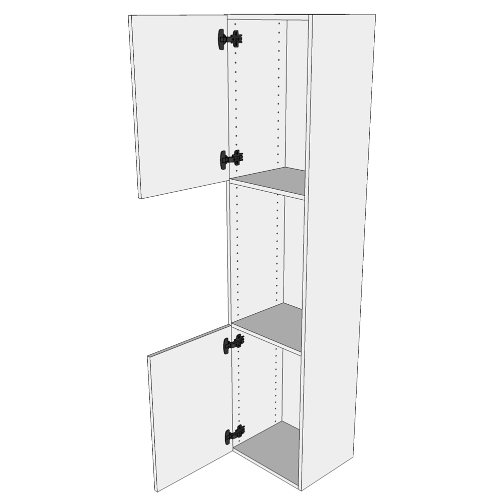 Multi-Living Bad højskab 30 cm med 5 hylder og 2 låger