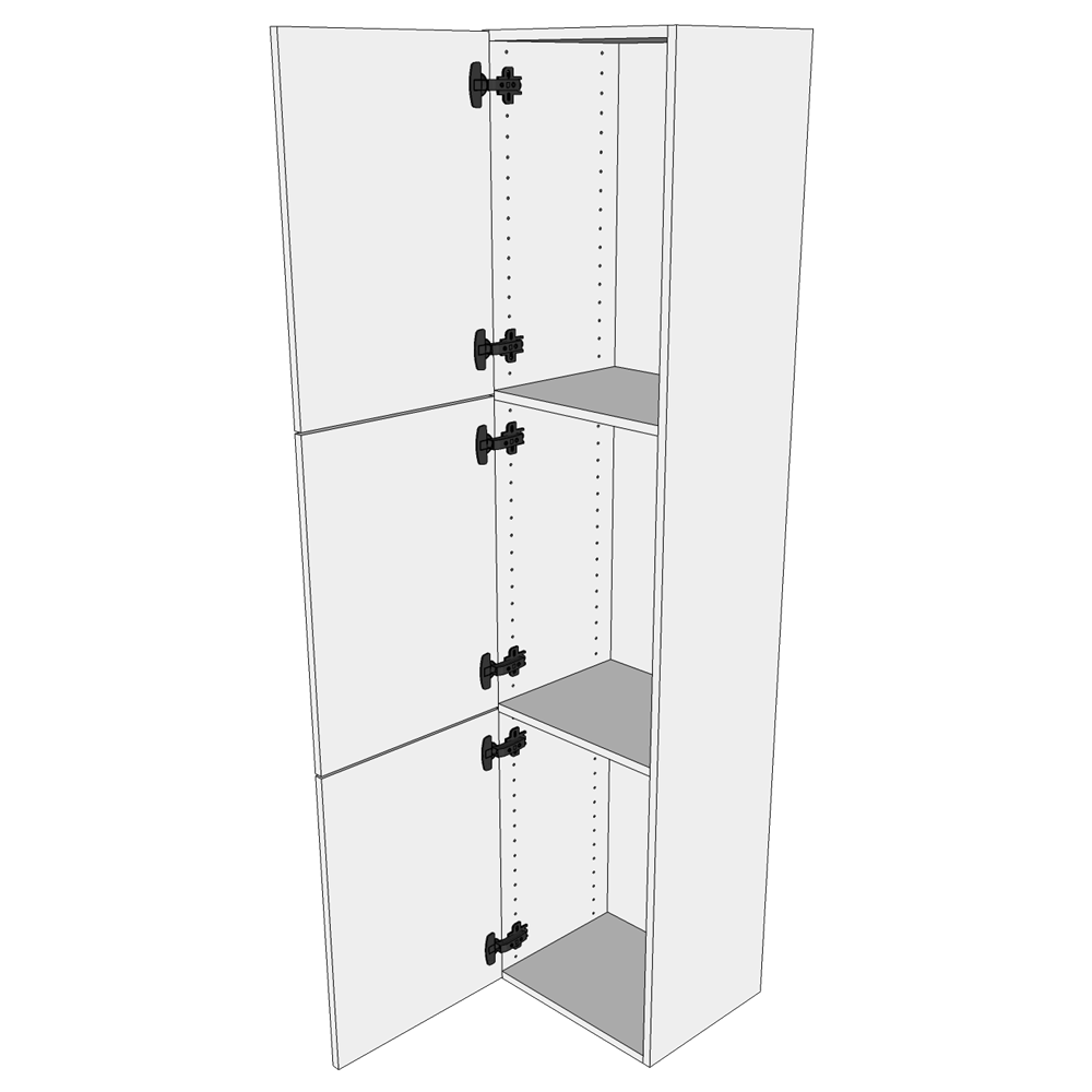 Multi-Living Bad højskab 40 cm med 5 hylder og 3 låger