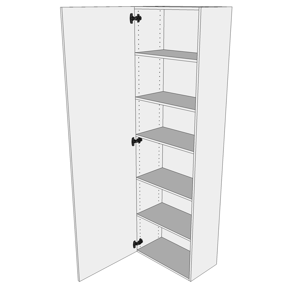 Multi-Living Køkken tilpasningsskab i Wien H: 195,2 cm D: 34,0 cm - Inklusiv 5 hylder - Bredde: 50 cm